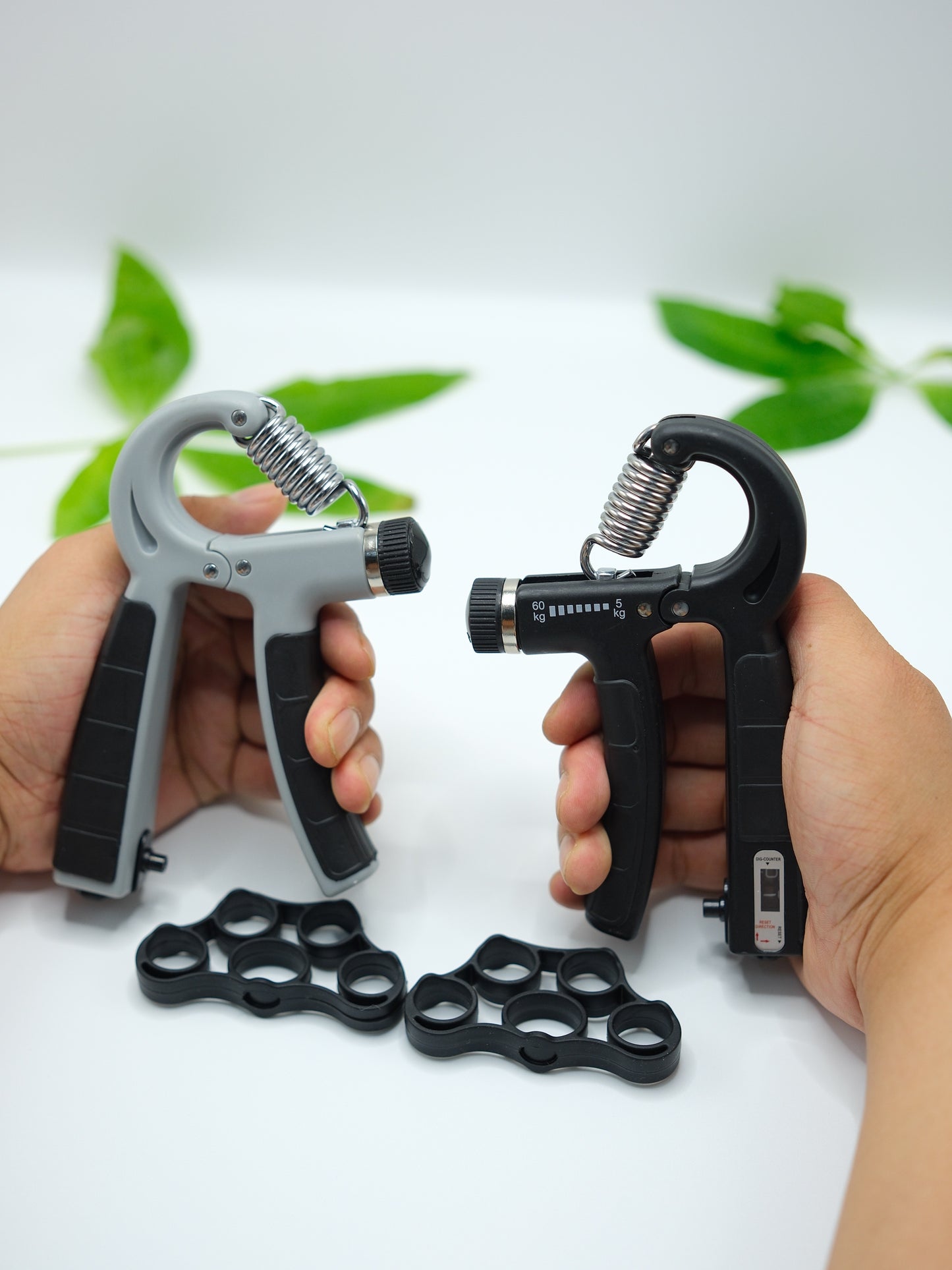 Hand Grip Adjustable Trainer Gripper Strengthener Gym Strength Exerciser Adjustable Heavy Gripper Fitness Hand Exerciser Grip Wrist Training Increase Strength Spring Finger Pinch Carpal Expander